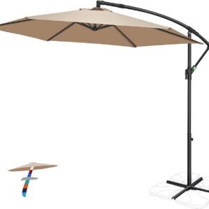 Large Hanging Market Umbrella