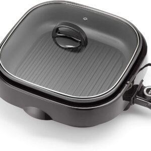 Cool-Touch Electric Indoor Grill Portable